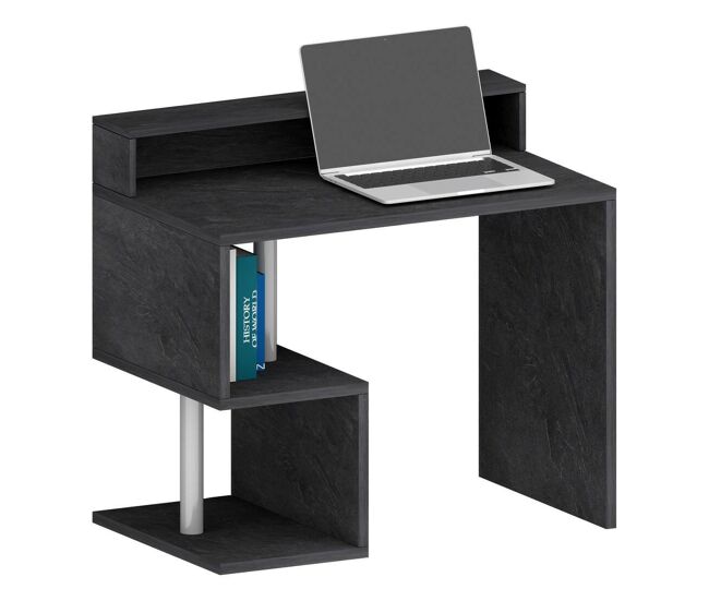Mesa com efeito de madeira