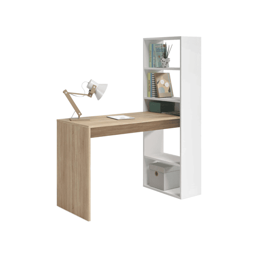 Mesa com efeito de madeira
