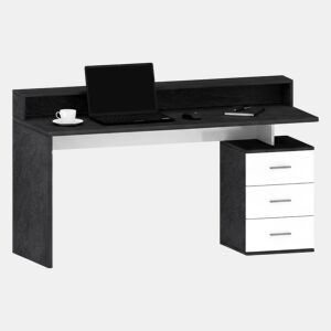 Mesa com efeito de madeira