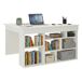 Mesa com efeito de madeira 129x120 Mesa com efeito de madeira 129x120 Blanco