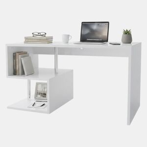 Mesa com efeito de madeira