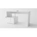 Mesa com efeito de madeira 140x60 Mesa com efeito de madeira 140x60 Blanco