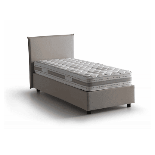 Cama de solteiro de tecido