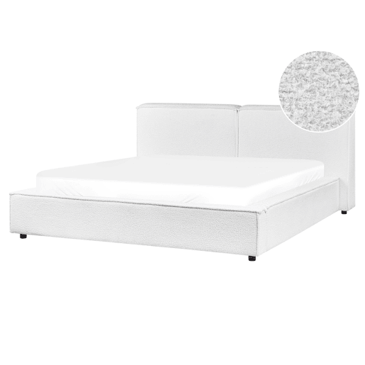 Beliani Cama Bouclé LINARDS