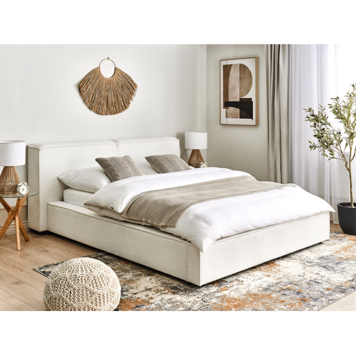 Beliani Cama Bouclé LINARDS