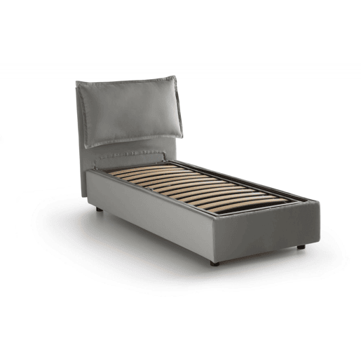 Cama de solteiro de tecido