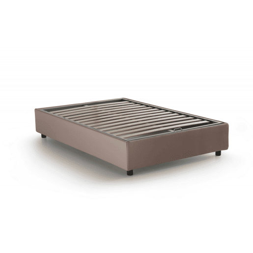 Cama quadrada e meia de tecido