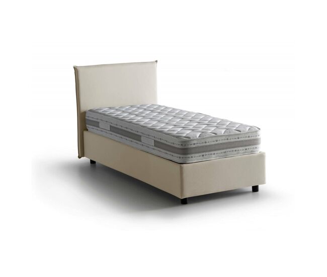 Cama de solteiro de tecido