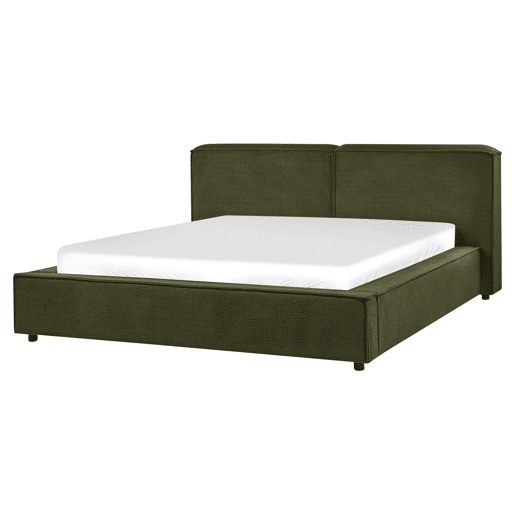 Beliani Cama Bouclé LINARDS Beliani Cama Bouclé LINARDS
