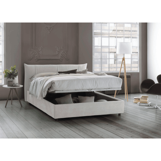 Cama de casal de tecido Cama de casal de tecido