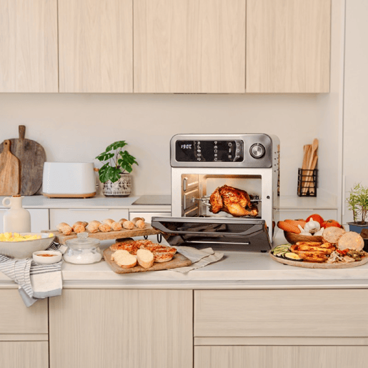 Cecotec Forno de convecção com 15 litros de capacidade e 1700 W de potência. Cecotec Forno de convecção com 15 litros de capacidade e 1700 W de potência.