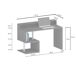 Escritorio 2 Estantes en Madera Noble 140x60 Escritorio 2 Estantes en Madera Noble 140x60 Blanco