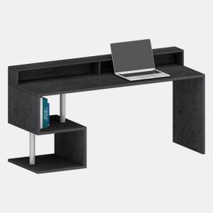 Mesa com efeito de madeira