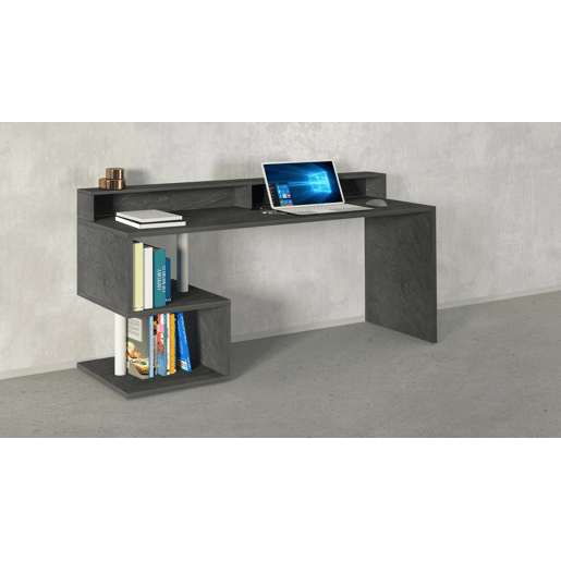 Mesa com efeito de madeira