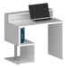 Mesa com efeito de madeira 100x50 Mesa com efeito de madeira 100x50 Blanco
