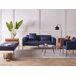 Beliani Sillón MALMOS Beliani Sillón MALMOS Azul