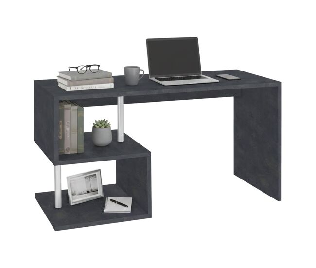 Mesa com efeito de madeira