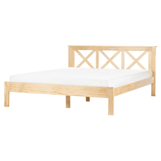 Beliani Cama Pinho TANNAY
