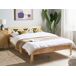 Beliani Cama Madera de pino TANNAY 169x208 Beliani Cama Madera de pino TANNAY 169x208 Madera Clara