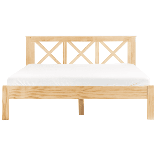 Beliani Cama Pinho TANNAY