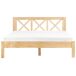 Beliani Cama Madera de pino TANNAY 169x208 Beliani Cama Madera de pino TANNAY 169x208 Madera Clara