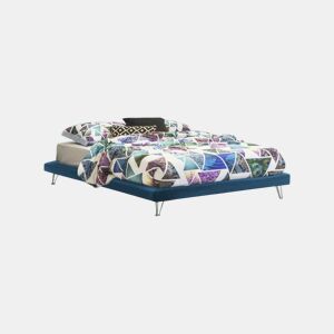 Cama de casal de tecido