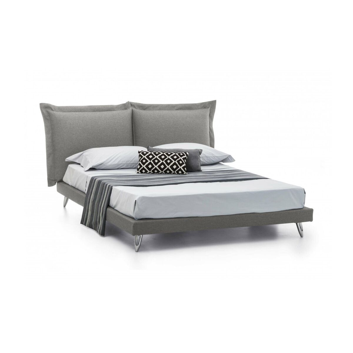 Cama de casal de tecido