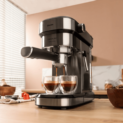 Máquina de Café Expresso Cecotec Cafelizzia 790 Steel DUO 1350 W