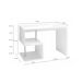 Mesa com efeito de madeira 100x50 Mesa com efeito de madeira 100x50 Blanco