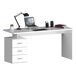 Mesa com efeito de madeira 160x60 Mesa com efeito de madeira 160x60 Blanco
