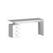 Mesa com efeito de madeira 160x60 Mesa com efeito de madeira 160x60 Blanco