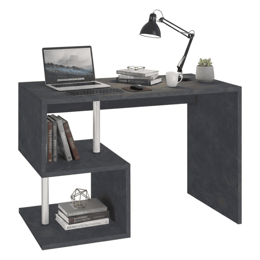 Mesa com efeito de madeira