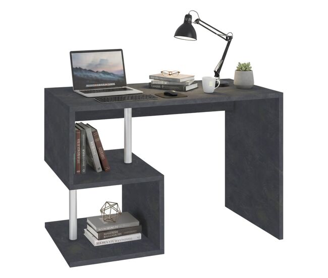 Mesa com efeito de madeira