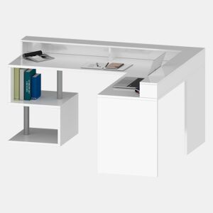 Mesa com efeito de madeira