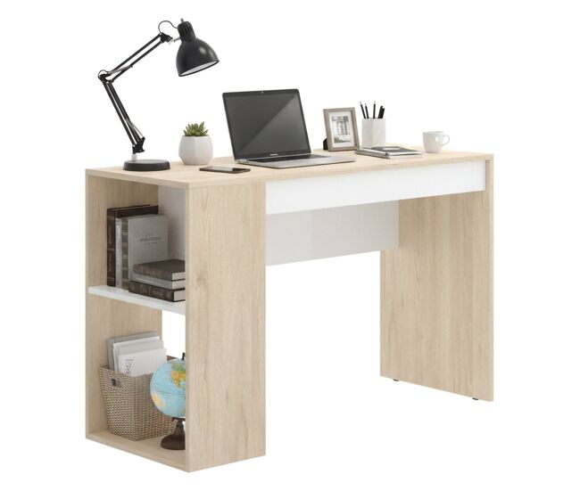 Mesa com efeito de madeira