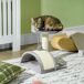 Árbol para Gato Aglomerado de Madera, Sisal PawHut Árbol para Gato Aglomerado de Madera, Sisal PawHut Gris