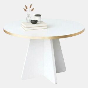 Mesa de centro com efeito madeira