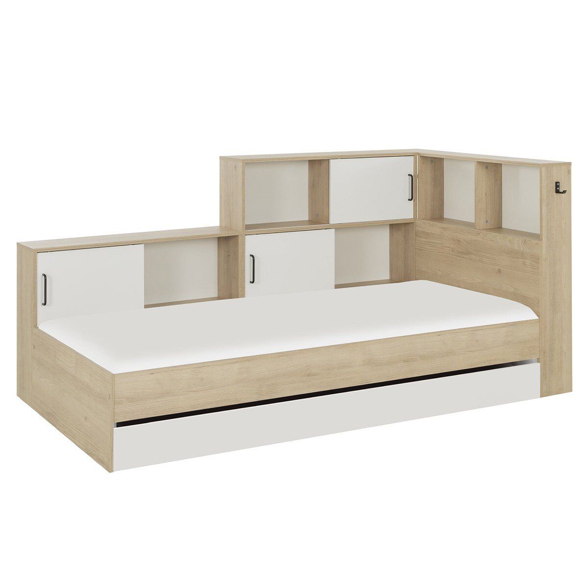 cama multialmacenaje erwan 90 x 200 - fabricacion francesa