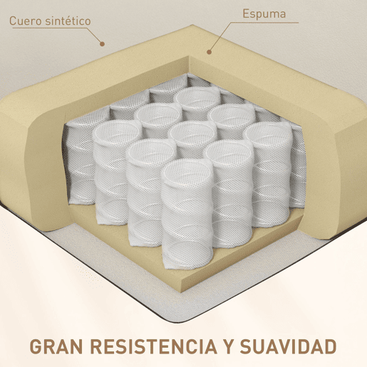 HOMCOM Poltrona de Massagem Poltrona Relax Reclinável com 2 Zonas de Massagem 8 Programas 5 Níveis de Intensidade e Controlo Remoto Estofada em PU 68x88x98 cm Creme HOMCOM Poltrona de Massagem Poltrona Relax Reclinável com 2 Zonas de Massagem 8 Programas 5 Níveis de Intensidade e Controlo Remoto Estofada em PU 68x88x98 cm Creme
