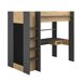 Cama HEAVY Cama HEAVY Negro/ Madera
