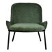 ALVIN - Sillón de tela y metal ALVIN - Sillón de tela y metal Verde