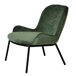 ALVIN - Sillón de tela y metal ALVIN - Sillón de tela y metal Verde
