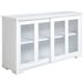 Aparador de Cocina MDF, Vidrio HOMCOM, hogar - cocina Aparador de Cocina MDF, Vidrio HOMCOM, hogar - cocina Blanco