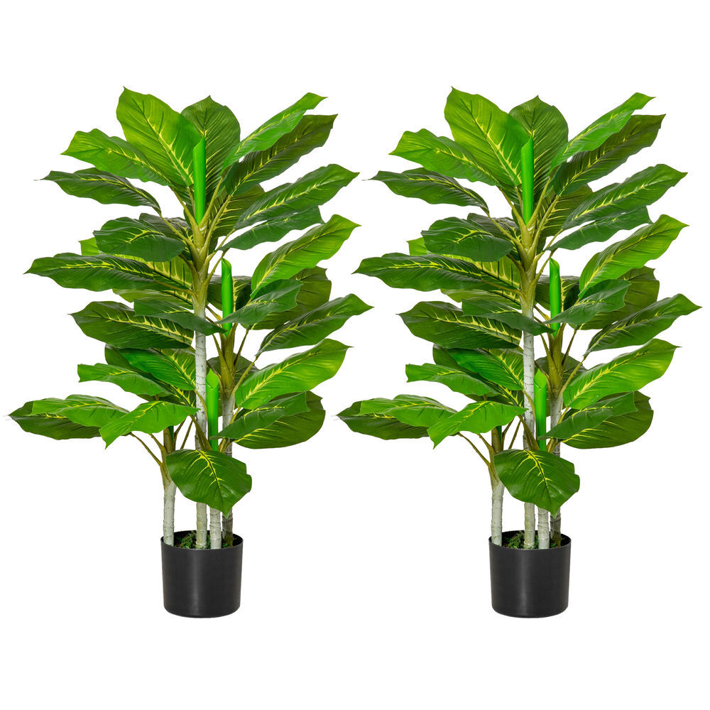 Árbol Perenne Artificial PE, PEVA HOMCOM, hogar - decoración