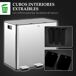 Cubo de Basura Acero Inoxidable HOMCOM, hogar - cocina Cubo de Basura Acero Inoxidable HOMCOM, hogar - cocina Gris