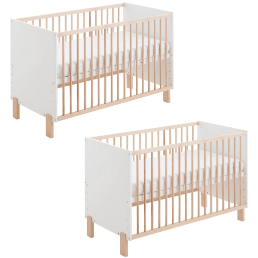 Berço Evolutionary Twin Umami Berço Co-sleeping. Desde o nascimento dos seus gémeos até aos 3 anos de idade. Com normas europeias e pintura não tóxica