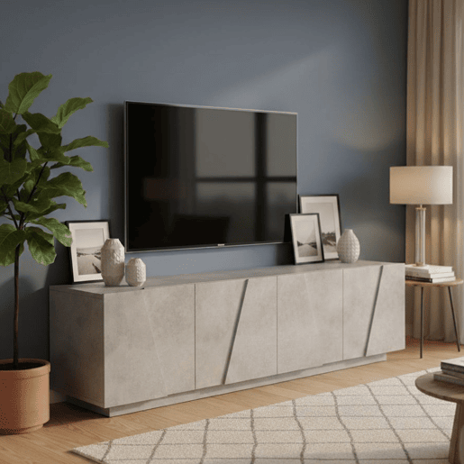 Móvel tv com efeito madeira Móvel tv com efeito madeira