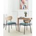 Beliani Silla de comedor MAYETTA Beliani Silla de comedor MAYETTA Azul/ Verde