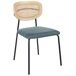 Beliani Silla de comedor MAYETTA Beliani Silla de comedor MAYETTA Azul/ Verde