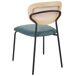 Beliani Silla de comedor MAYETTA Beliani Silla de comedor MAYETTA Azul/ Verde